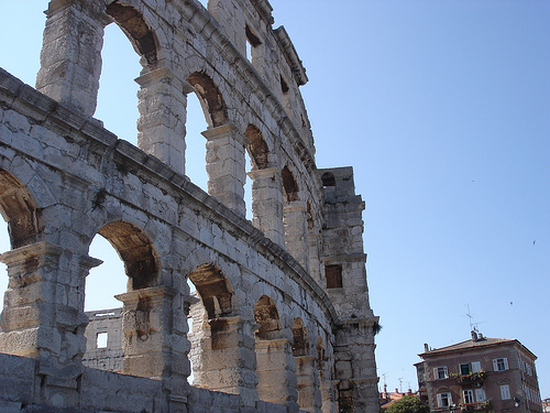 Stadium in Pula