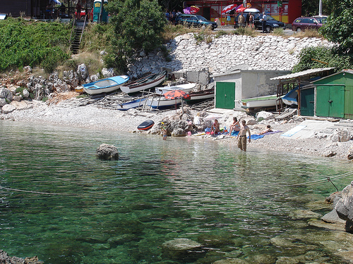 Waiting for the ferry