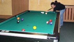 pool table
